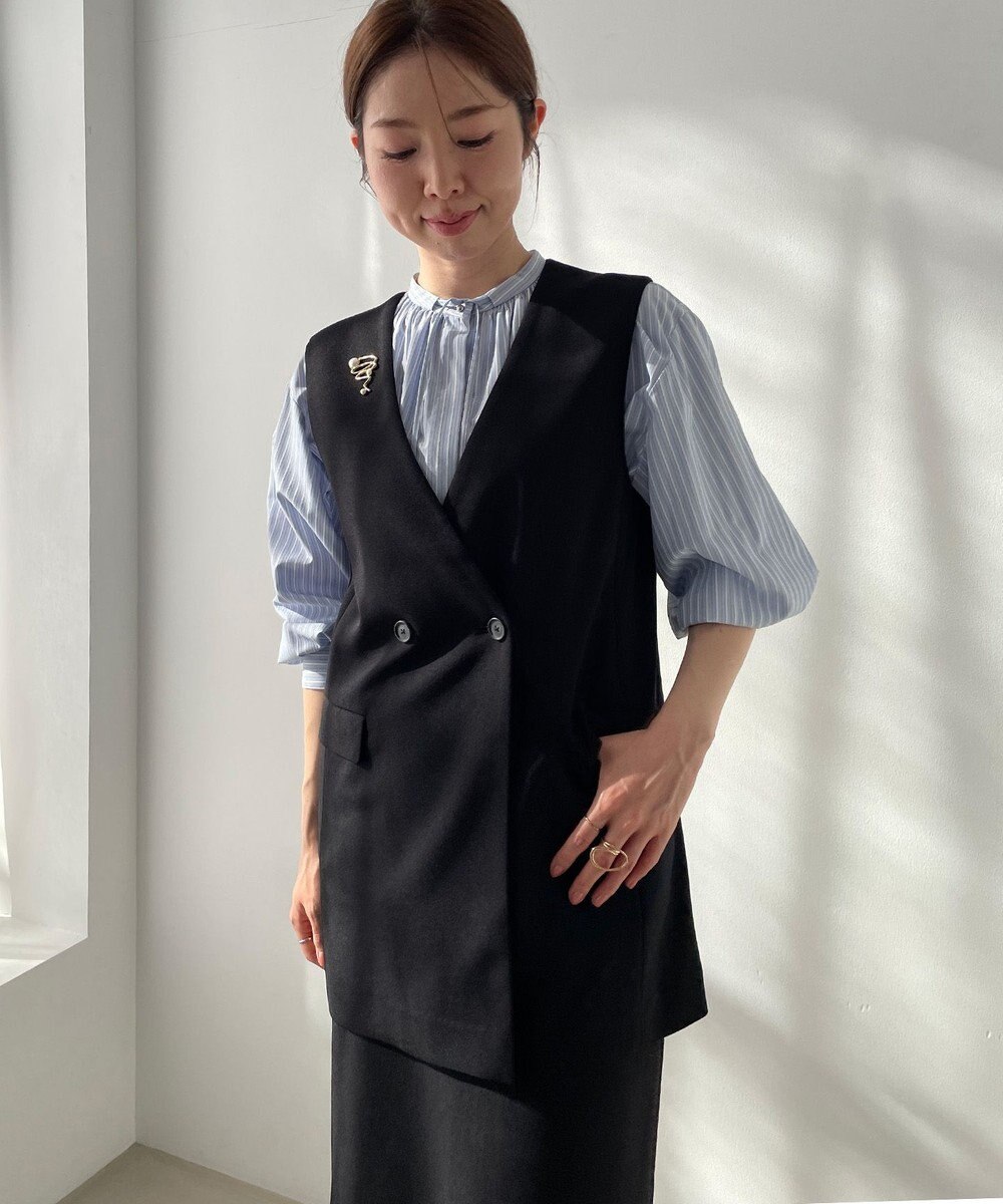 UNFILO パールモチーフブローチ 