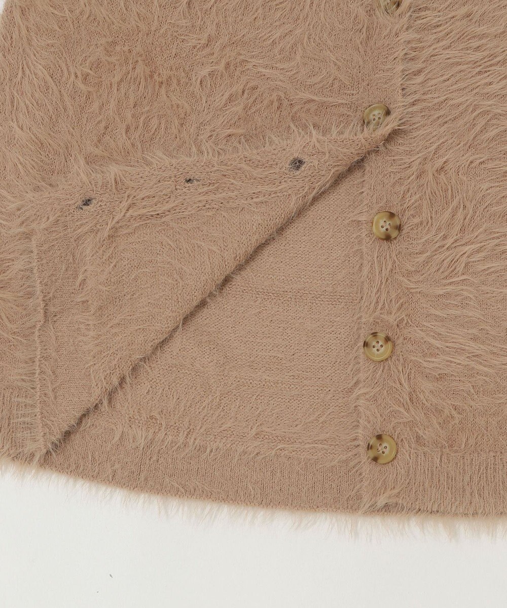 WEGO 【25年秋冬新作/WEB限定】別注USPOLOシャギーニットカーデ 