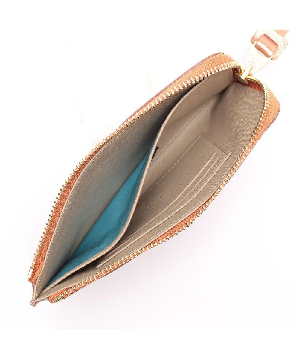 A.D.M.J. 【牛革】クラックメタル/イタリアンレザーオーガナイザーパース 