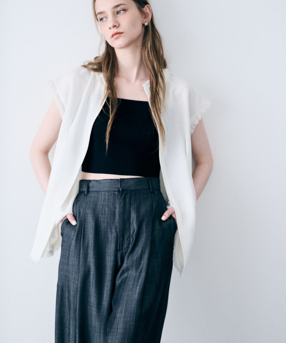 uncrave リヨセルデニム ワイドパンツ 
