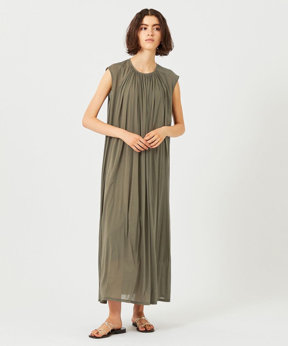 BEIGE， 【WEB限定】RUTILE / ジャージーワンピース 