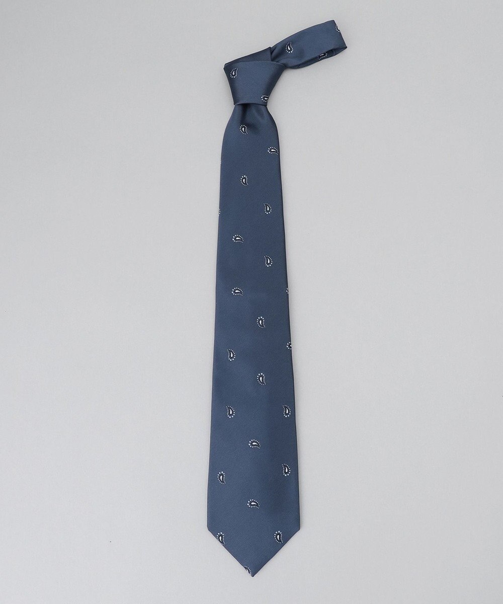 GOTAIRIKU GOTAIRIKU別注【日本製】シルク ネクタイ_ペイズリー小紋柄 