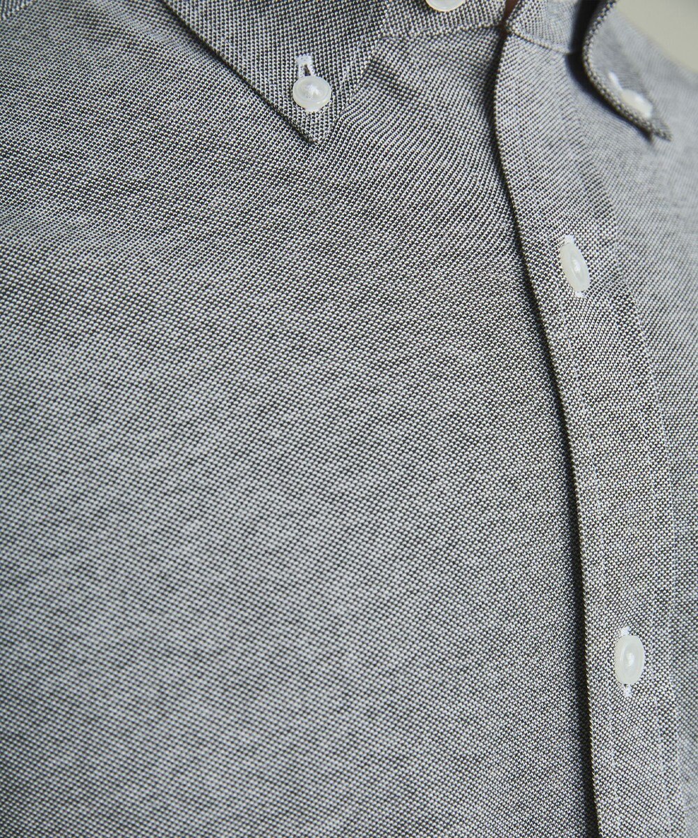 GOTAIRIKU 胸ポケット付にアップデート【吸水速乾/ストレッチ】クールマックス鹿の子 ビズシャツ_ボタンダウン 