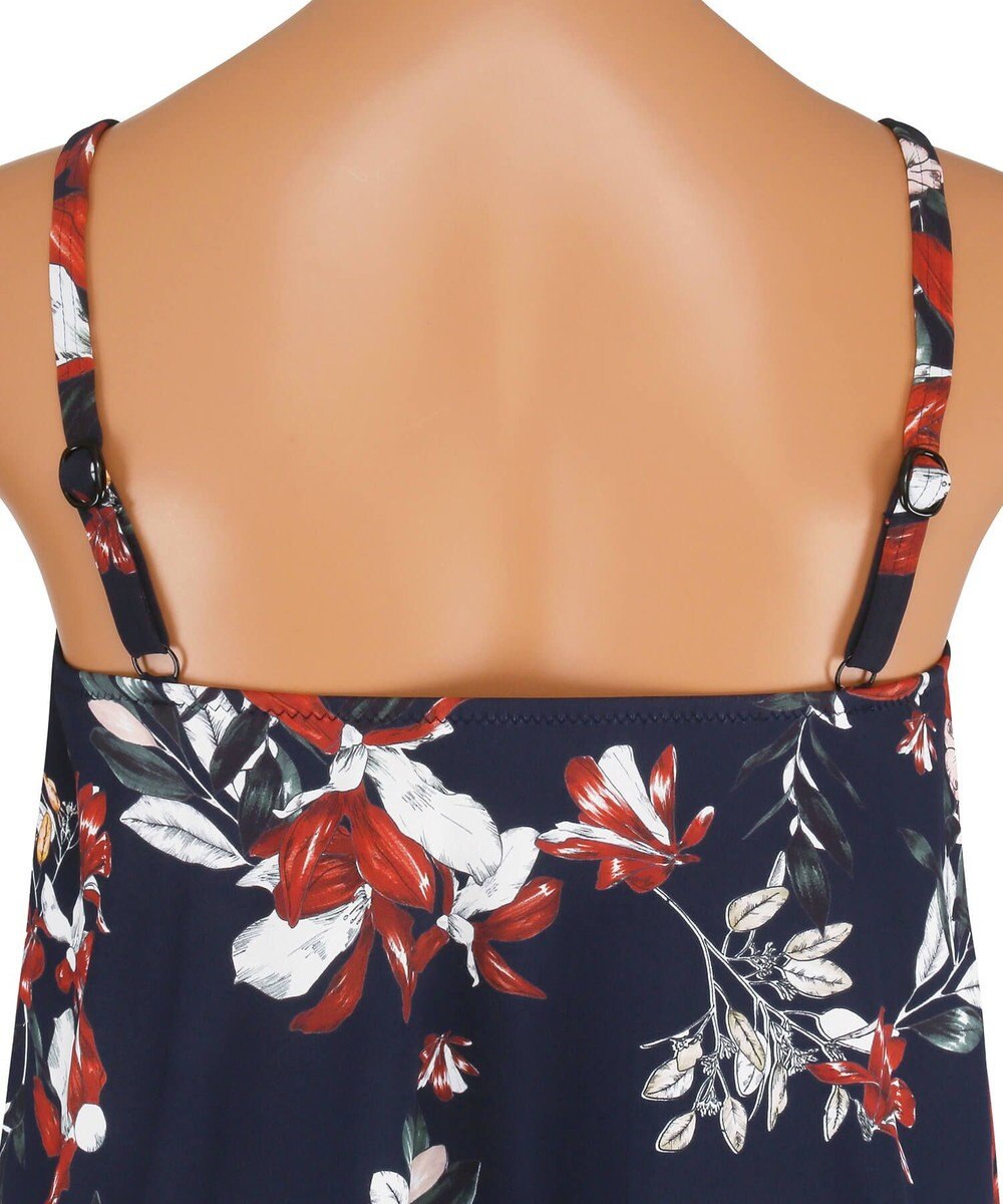 San-ai Resort（三愛水着楽園） 【SALE】ロングパンツセット水着　9M・11L　【Coral veil（コーラルヴェール）】 