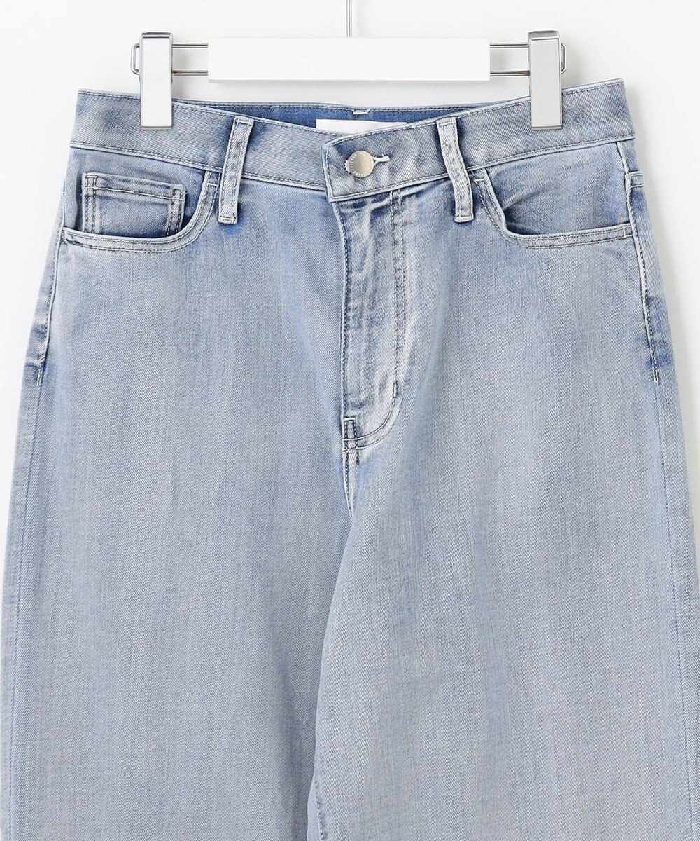 自由区 【洗える】ウスカルデニム カーブパンツ 