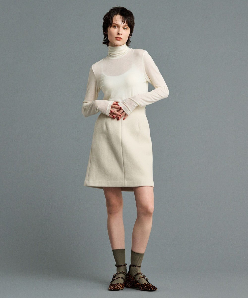 uncrave プルーフ メルトン ミニスカート（uncrave STANDARD） 