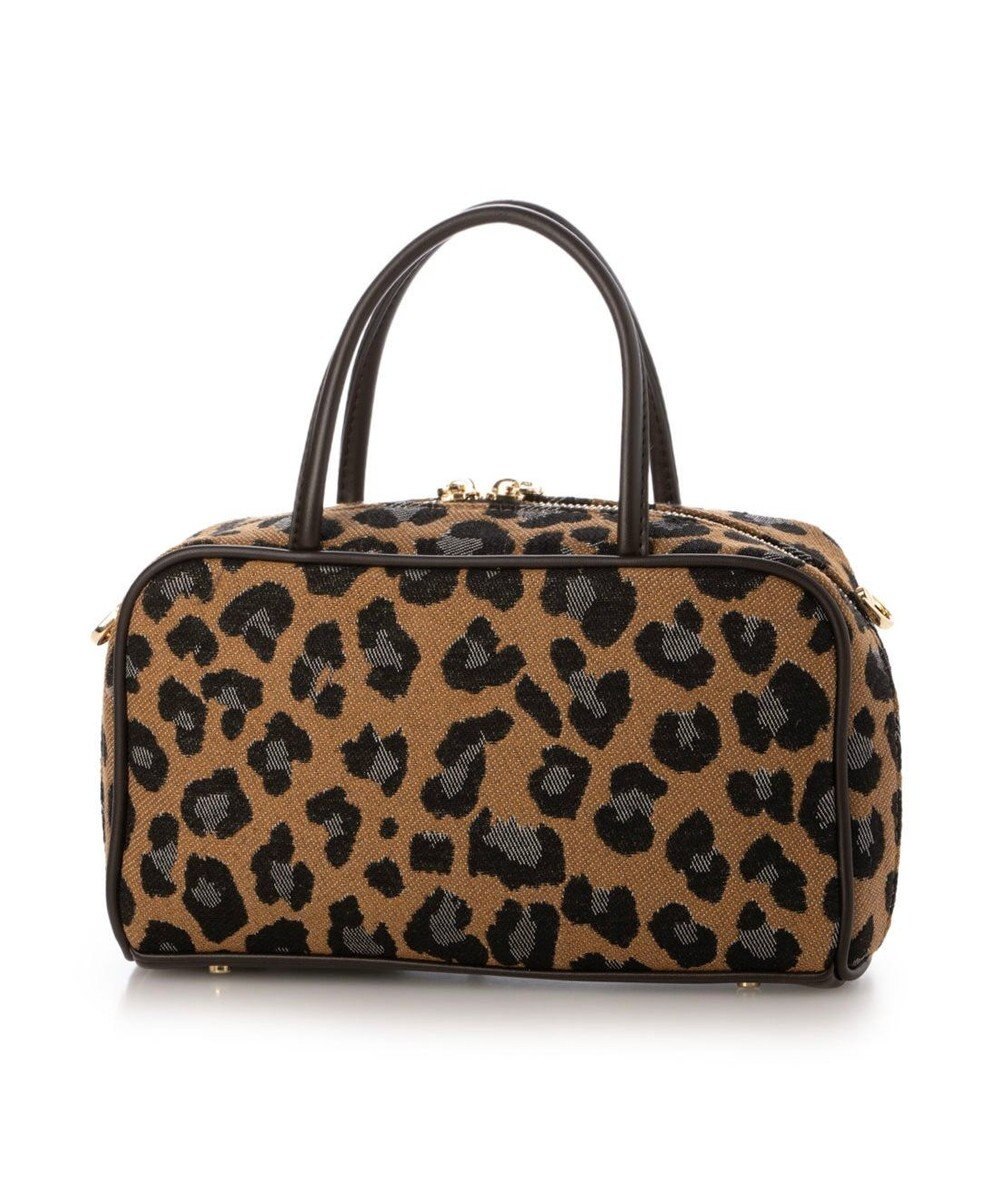 UNBILLION カシュカシュ cachecache / チャーム付横長ボストン 