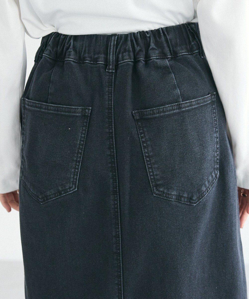CRAFT STANDARD BOUTIQUE 裏起毛デニムＡラインスカート 