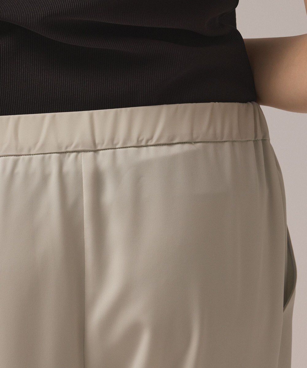 GRACE CONTINENTAL サテンワイドパンツ 