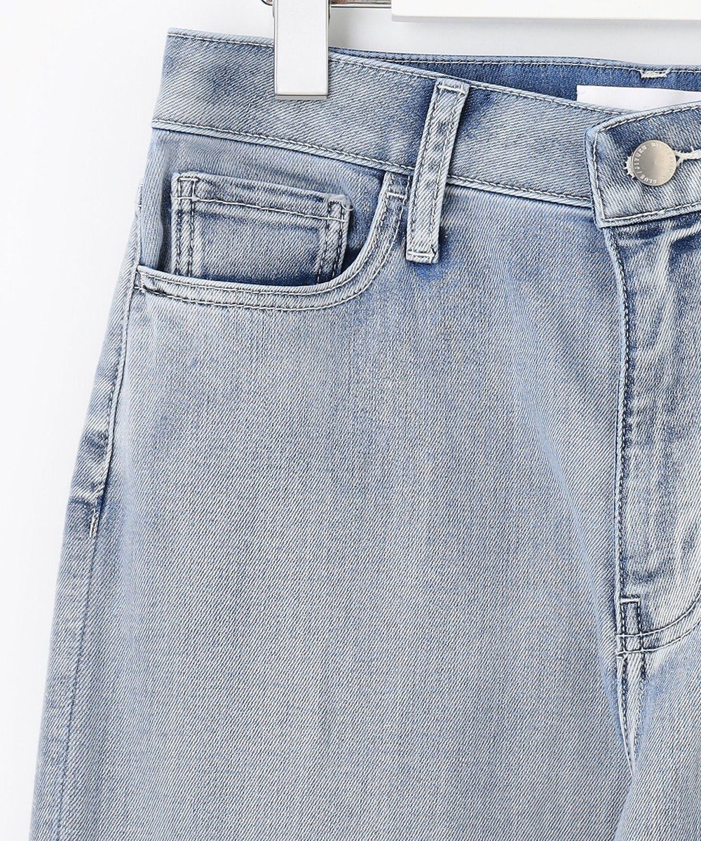 自由区 【洗える】ウスカルデニム カーブパンツ 