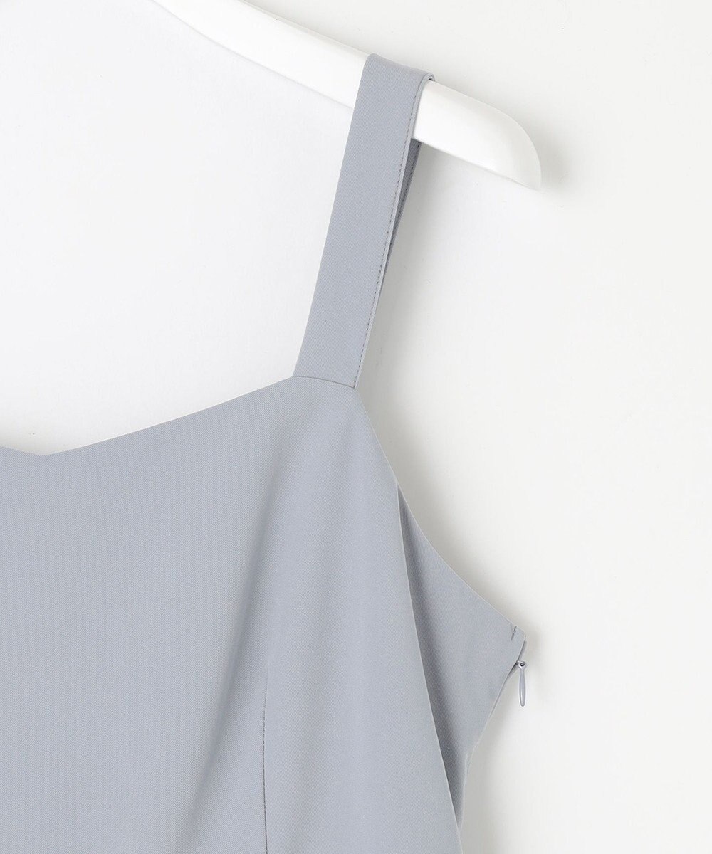 Feroux 【洗える】プリーツコンビ ジャンパースカート 