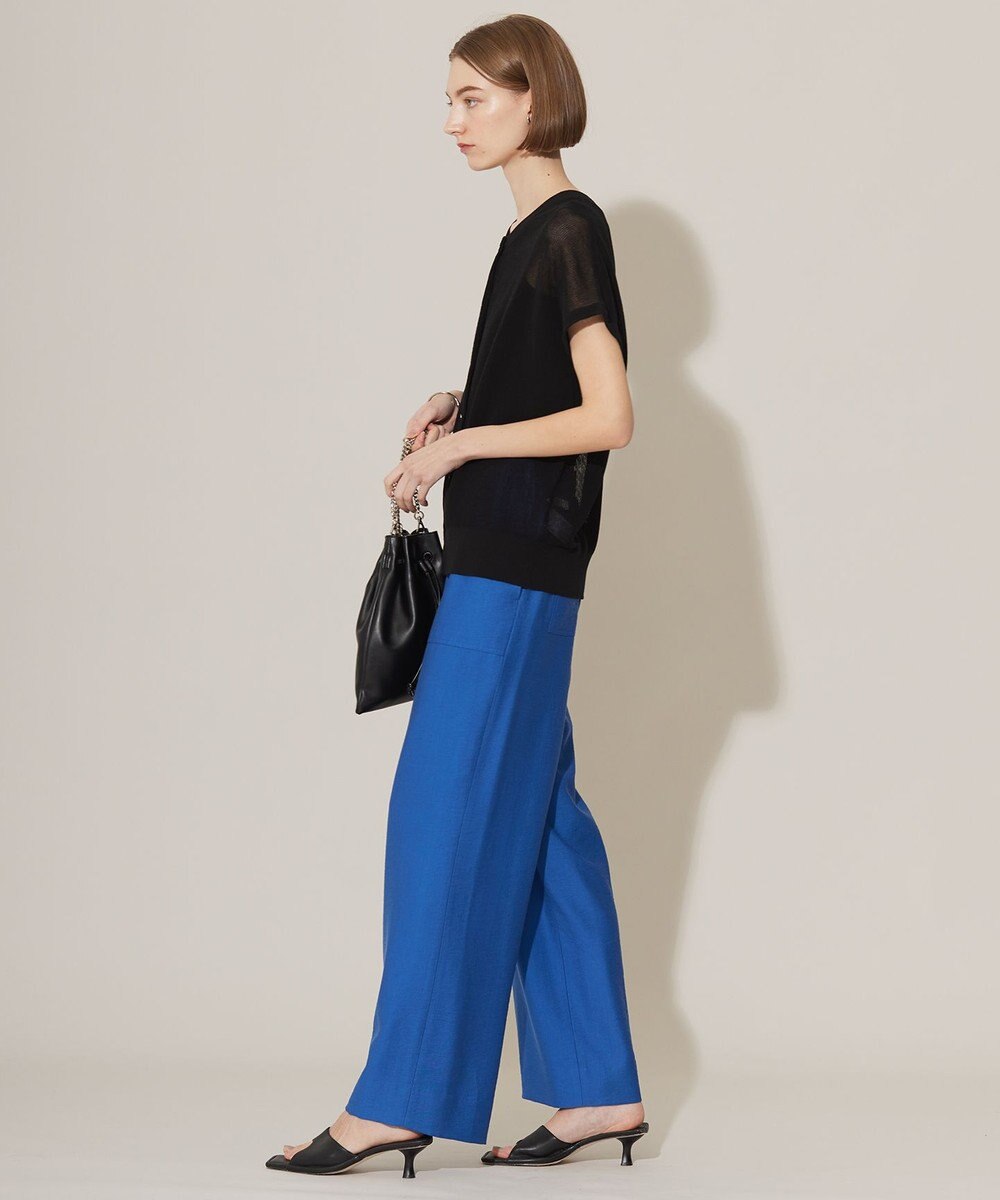 ICB L 【洗える】コンパクトコイル 3wayサマーニット 