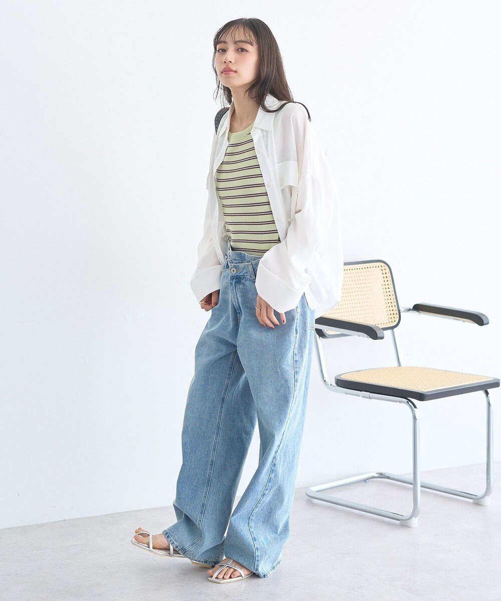 earth music&ecology ニットタンクトップ 