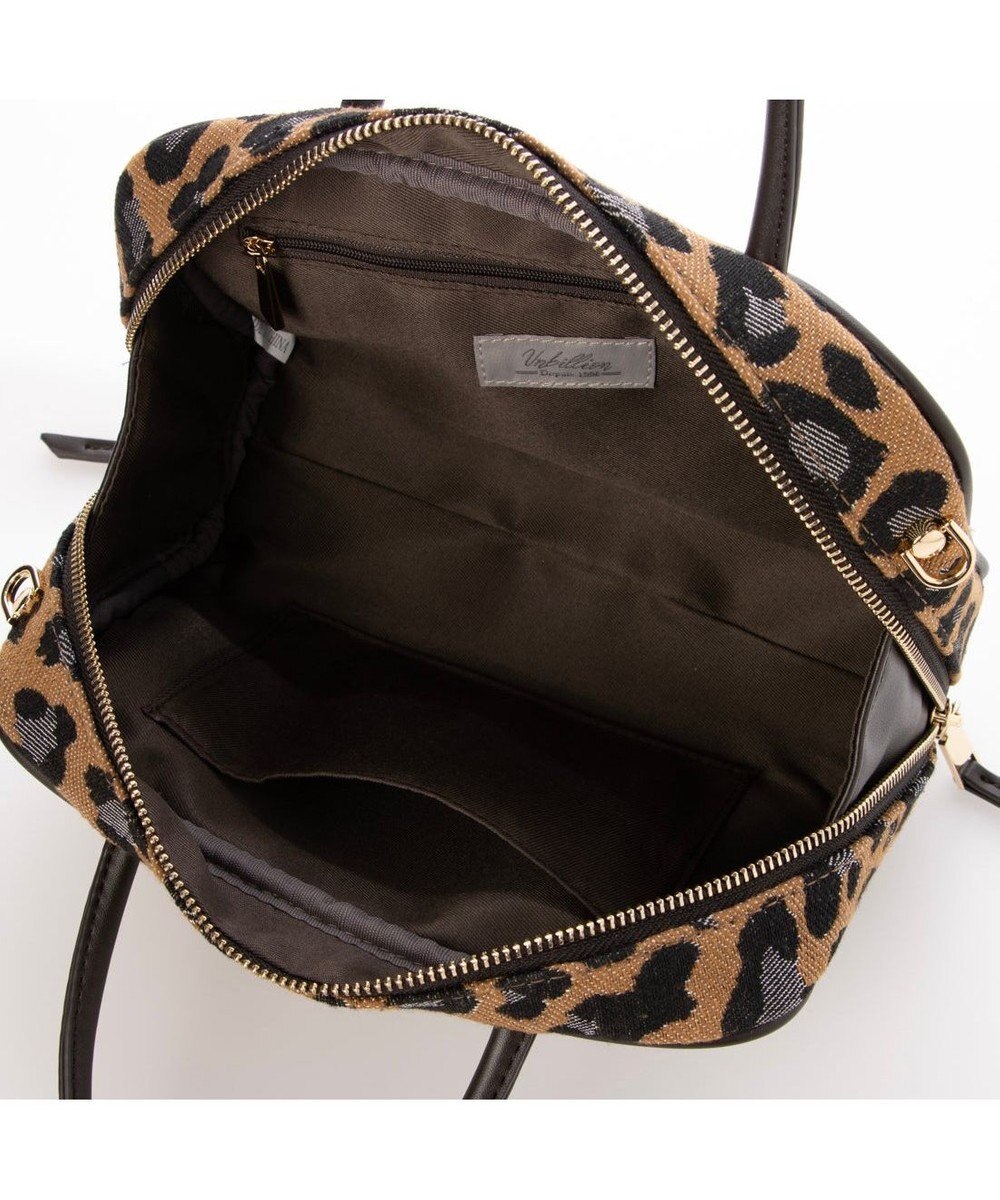 UNBILLION カシュカシュ cachecache / チャーム付横長ボストン 