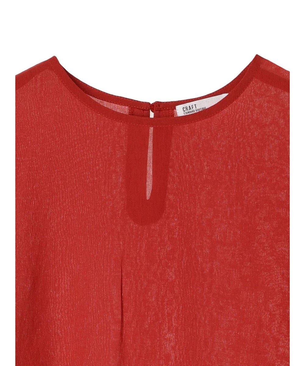 CRAFT STANDARD BOUTIQUE ウ゛ィンテージボイルティアード切替ブラウス 