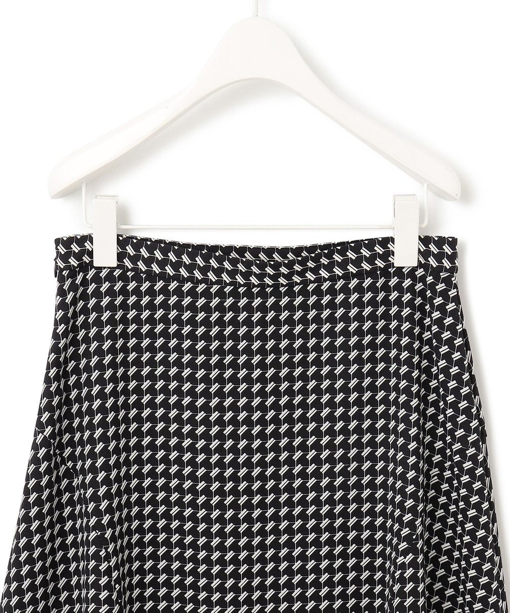 ICB 【洗える】 スモールパターンプリント  スカート 