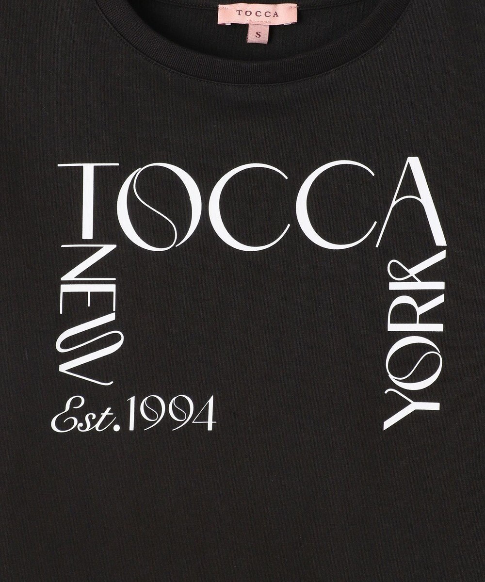 TOCCA 【接触冷感・UV90%以上カット・洗える】TNY LOGO Tシャツ 