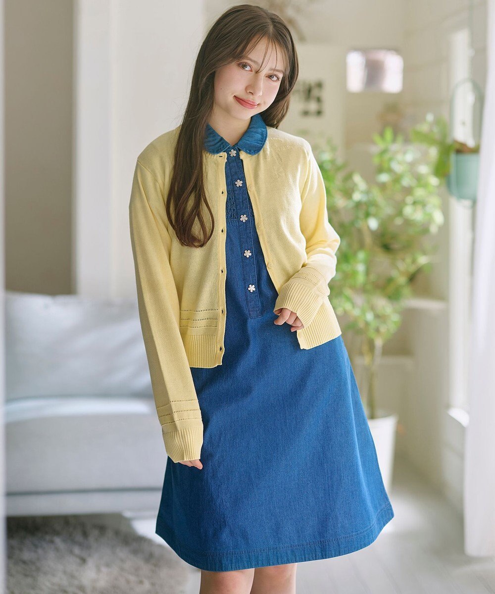 組曲 KIDS 【150-160㎝】クラシック カーディガン 