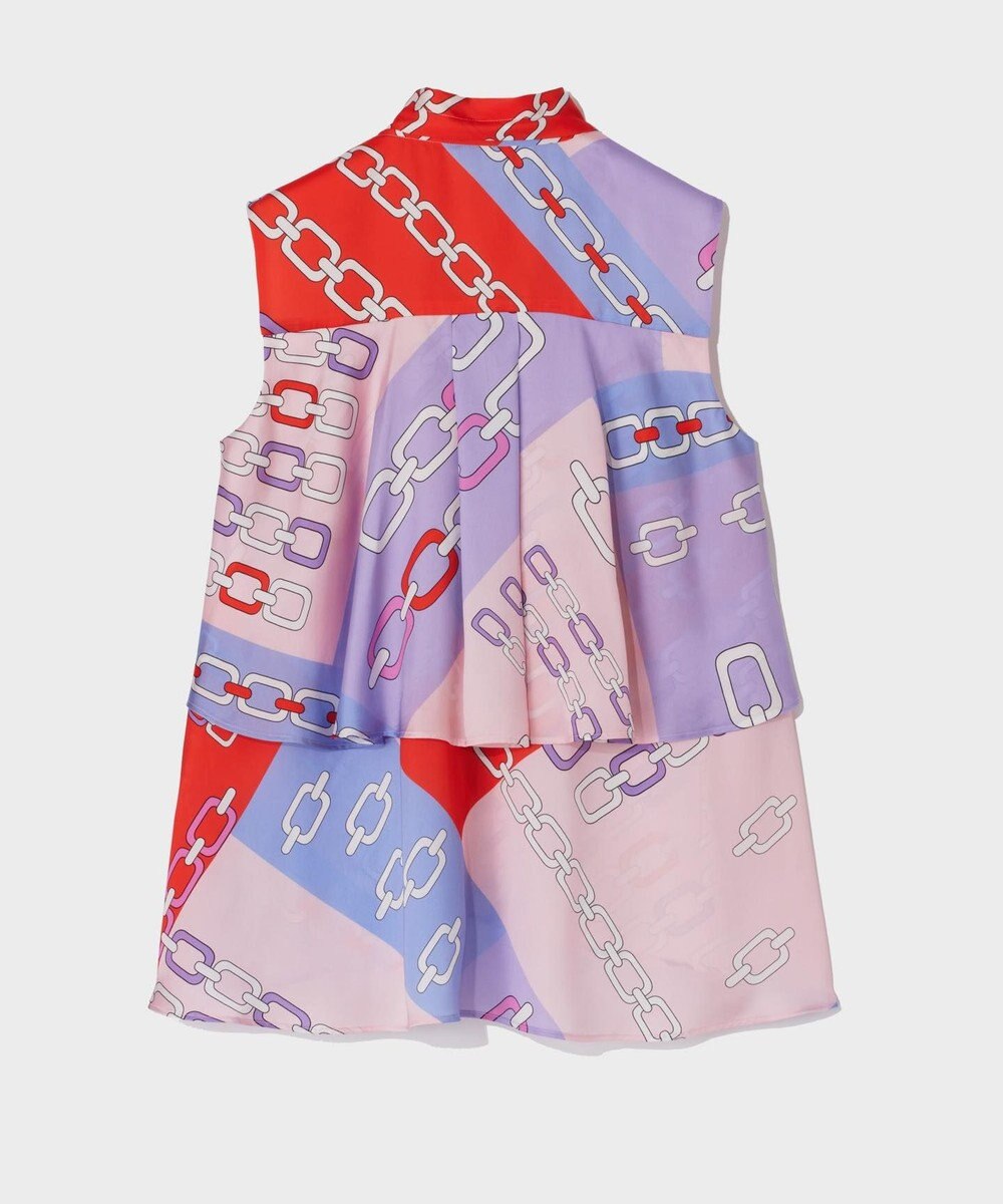 GRACE CONTINENTAL チェーンレイヤードノースリーブ 