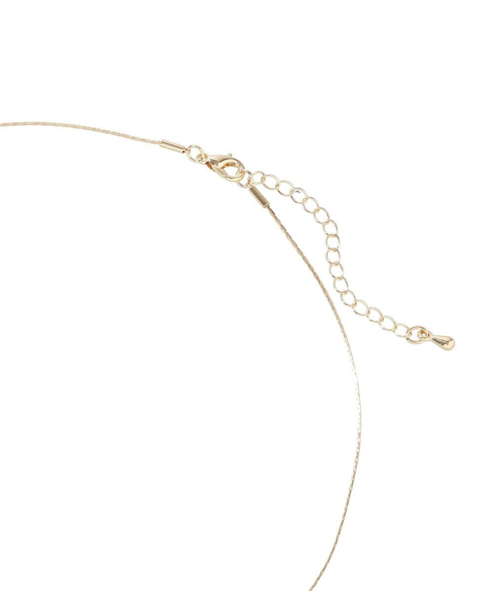 YECCA VECCA ガラスMIXロングネックレス 