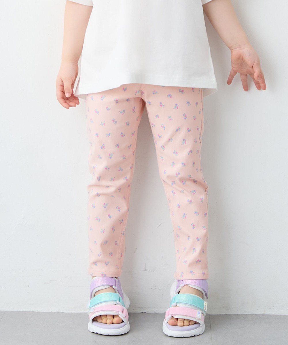 ANY KIDS 【洗濯機可能】ときめきストレッチ 総柄パンツ 