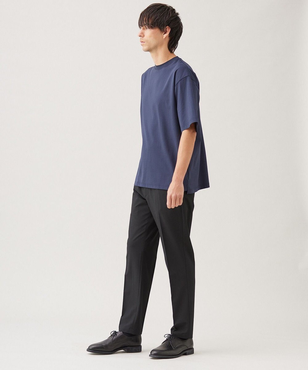 UNFILO MENS 【男女兼用】スマート ストレッチ ワイドTEE【ギフトにもおすすめ】 