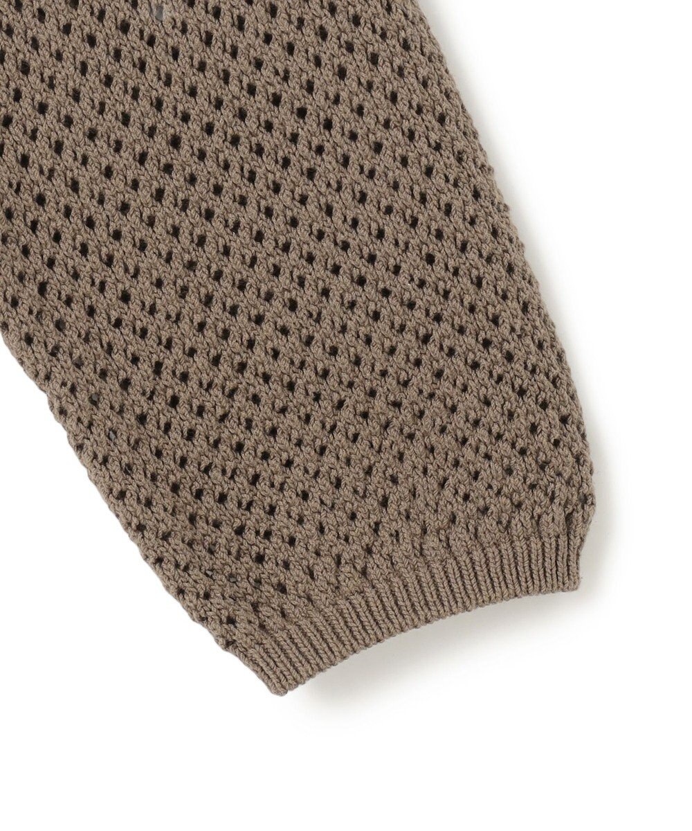 J.PRESS YORK STREET 【UNISEX】テープヤーンメッシュ カーディガン 