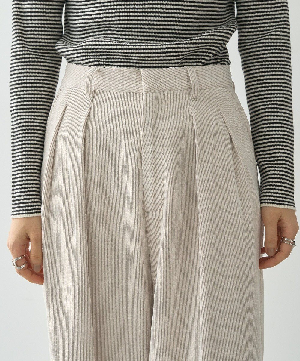 AMERICAN HOLIC コーデュロイタックワイドパンツ 