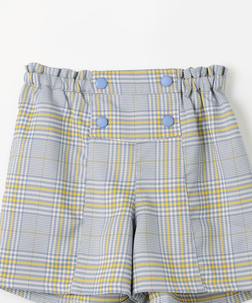 組曲 KIDS 【150-160cm】Chocolat de check キュロット 