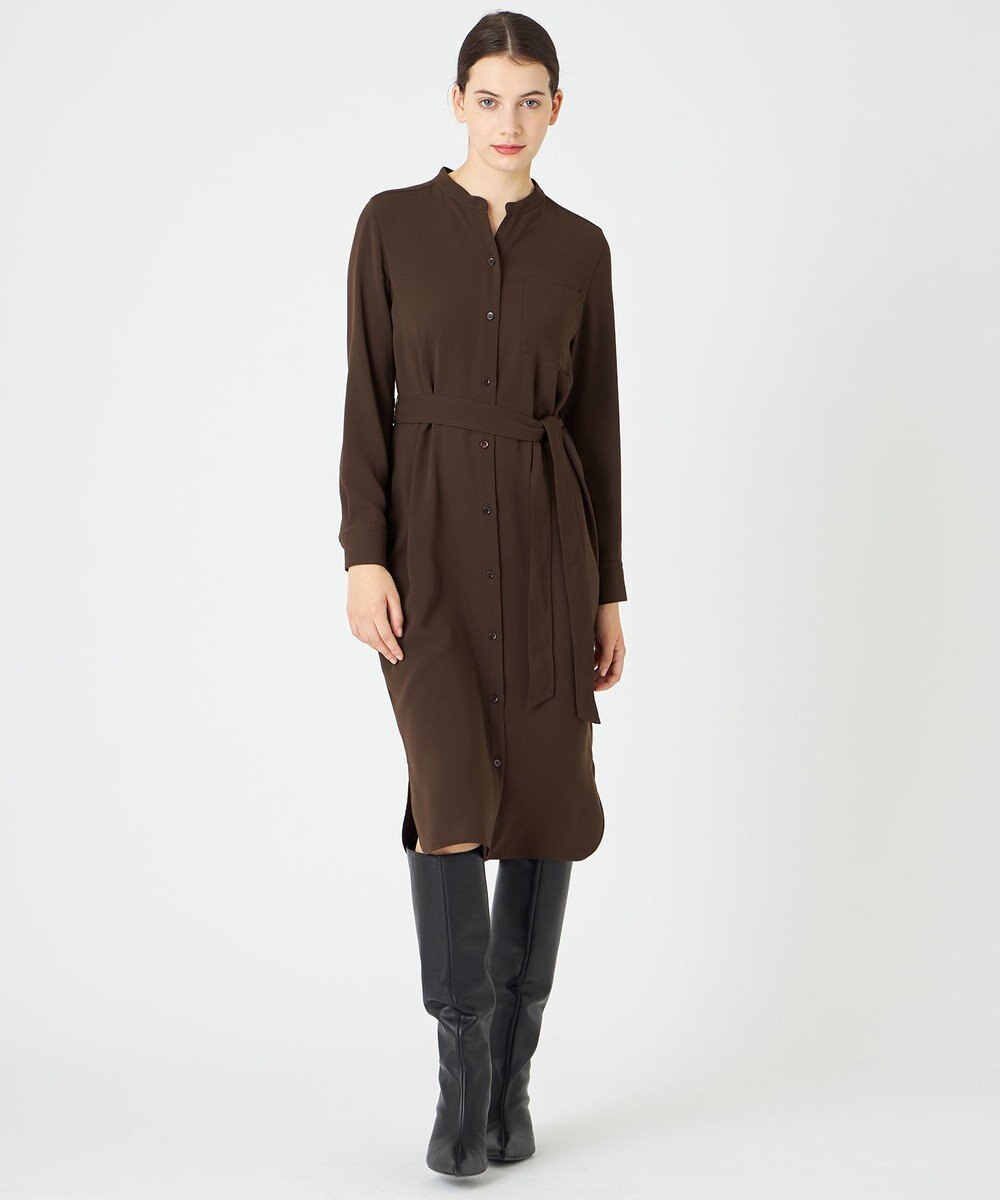 BEIGE， 【WEB限定】MANASLU / シャツワンピース 