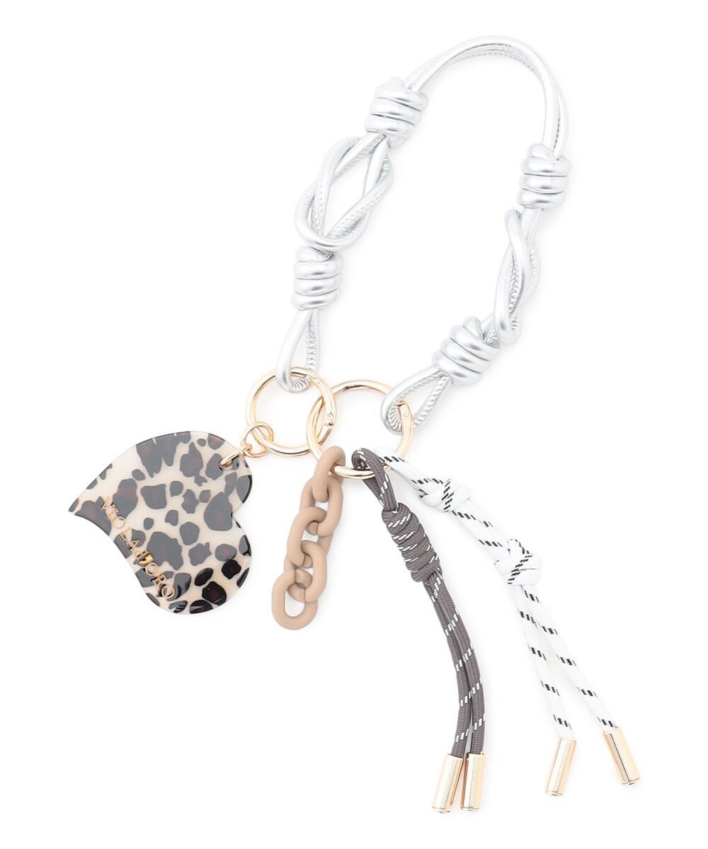 23区 VIOLAd'ORO アクリル コード マルチパーツ バッグチャーム 