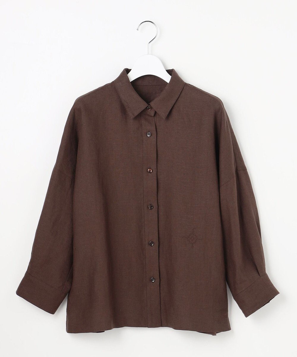 自由区 L トルコリネン シャツ 