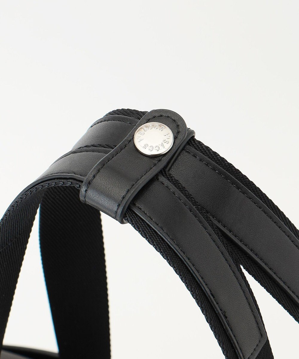 Y'SACCS ナイロン×リサイクルレザー　コンビマルチトート 