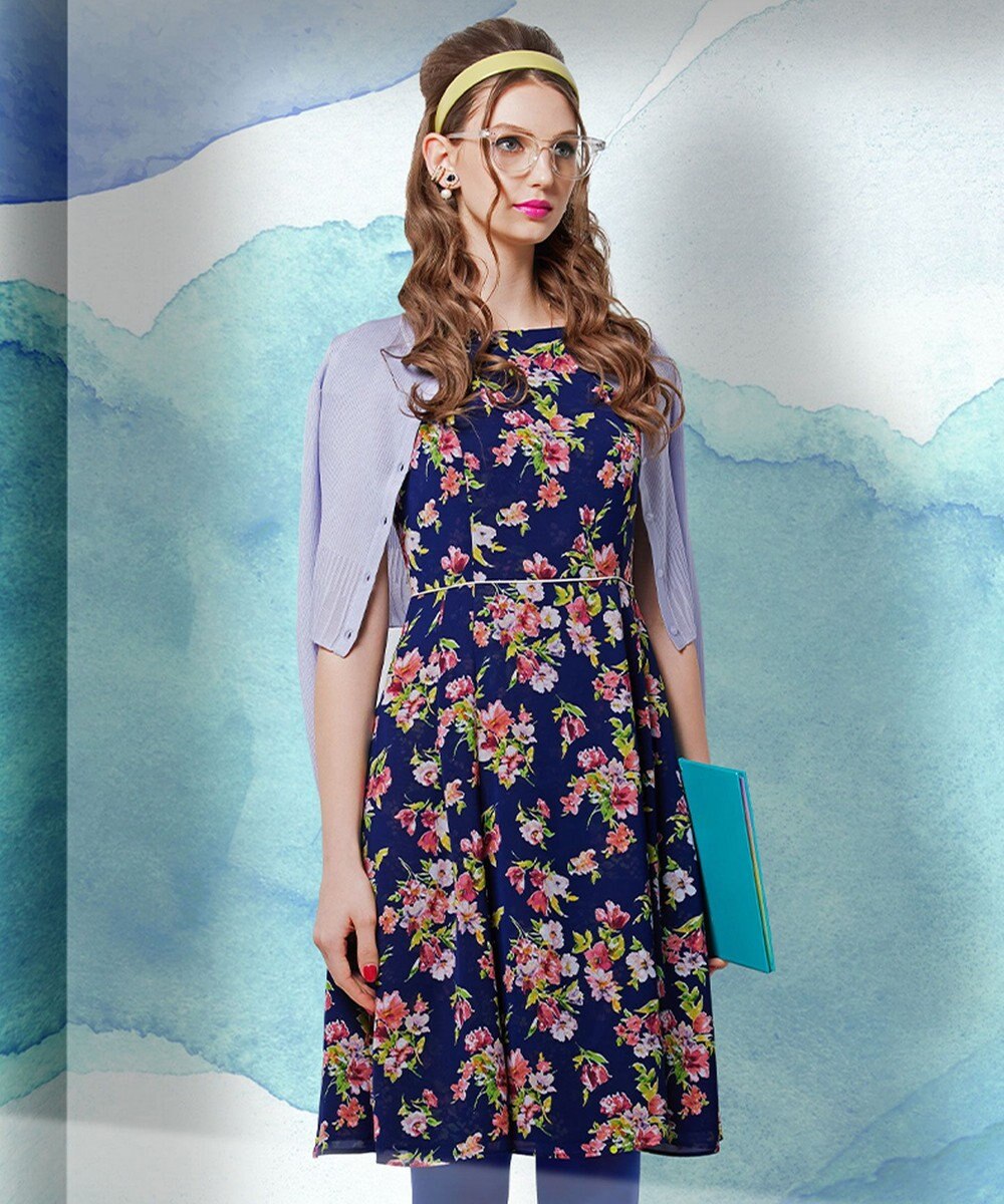 洗える！】WATERCOLOR HARMONY ドレス / TOCCA | ファッション通販 ...