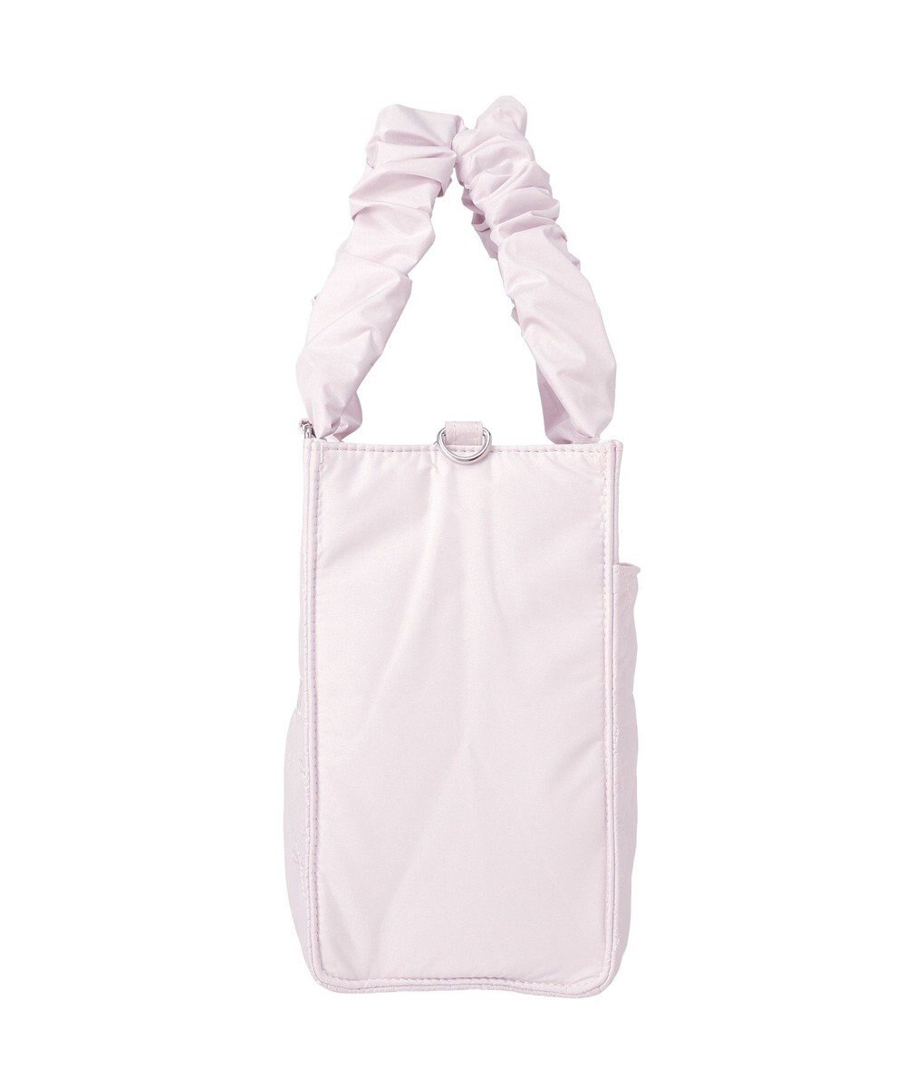 Maison de FLEUR ギャザーハンドル2Wayリボンキルティングトート 