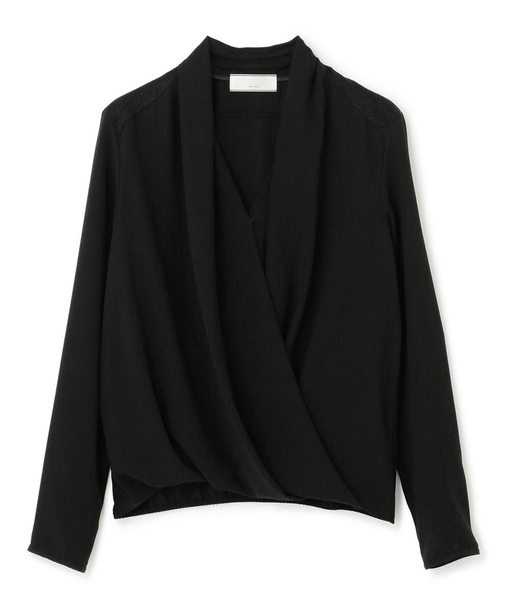 BEIGE， OLIVE / ロングスリーブブラウス 