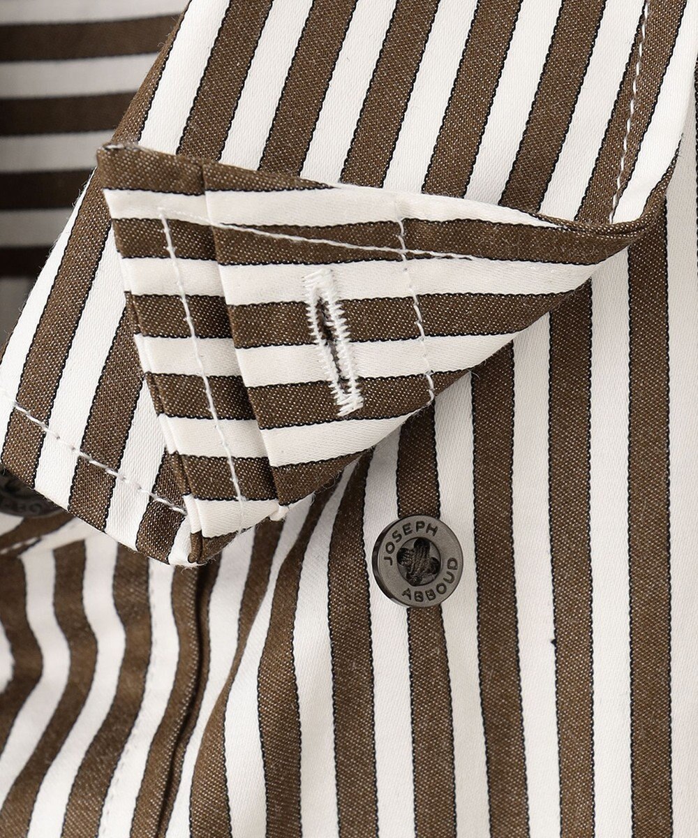 JOSEPH ABBOUD オーガニックコットンロンドンストライプ シャツ 