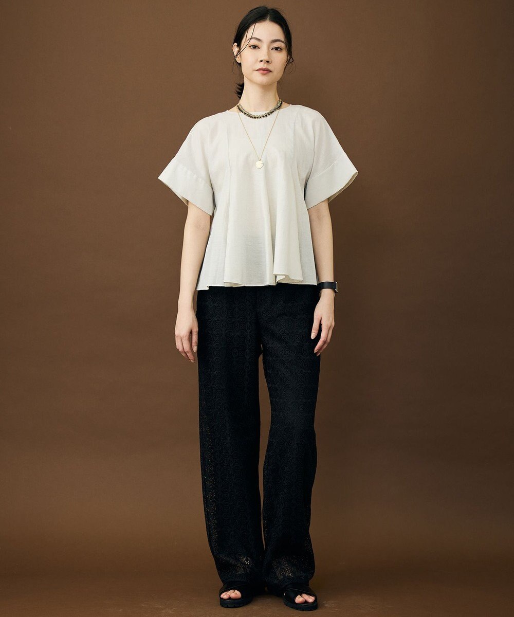 自由区 S ジオメトリックレース パンツ 