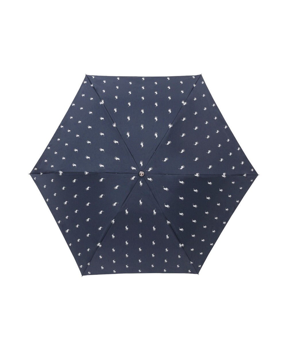 MOONBAT 【WEB限定】POLO RALPH LAUREN（ポロ ラルフローレン） 折りたたみ傘 ポロポニー プリント 