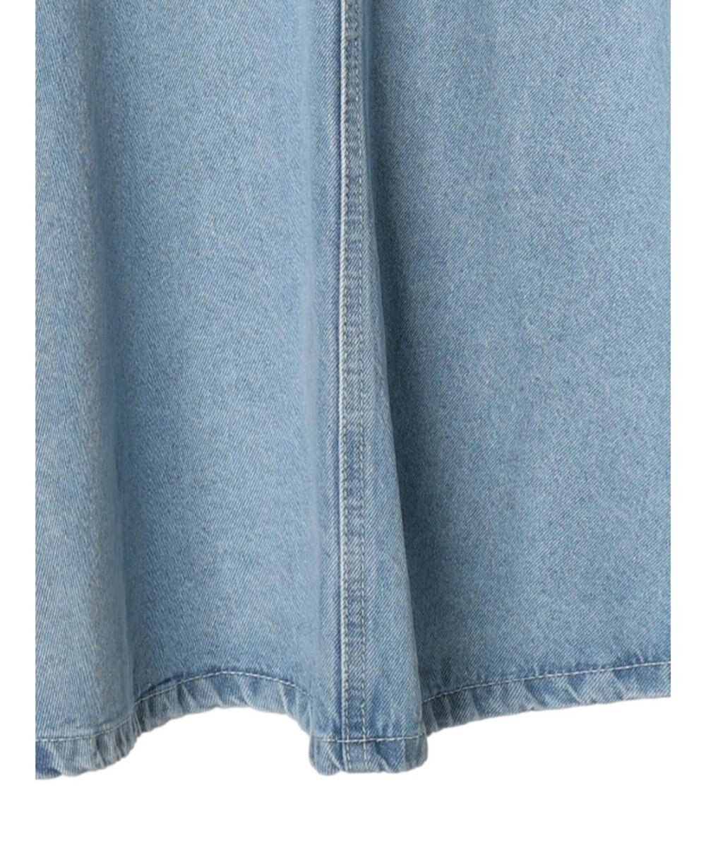 earth music&ecology ペプラムマーメイドデニムスカート 