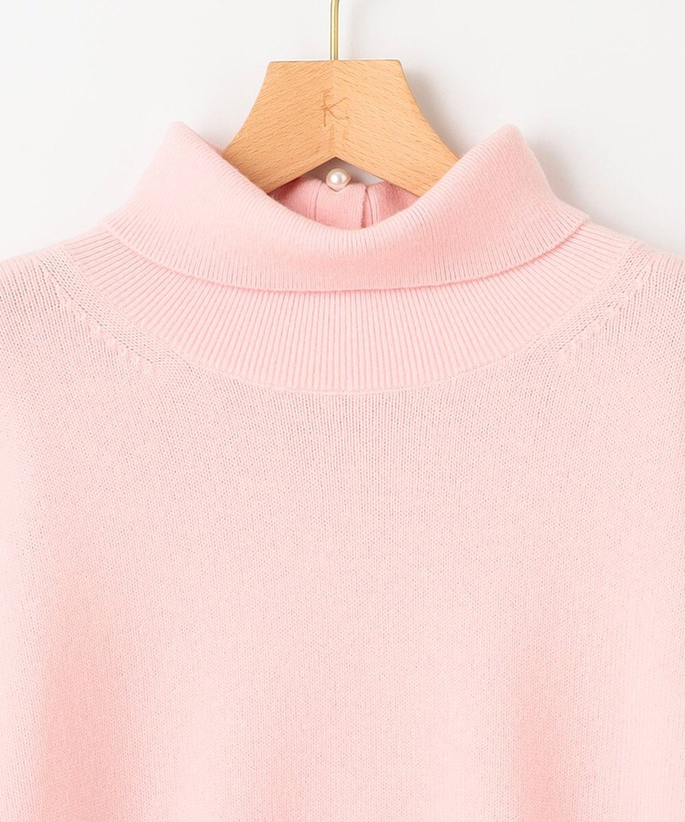 組曲 L 【2WAY・WEB限定】ウールカシミヤミックス ハイネックニット 