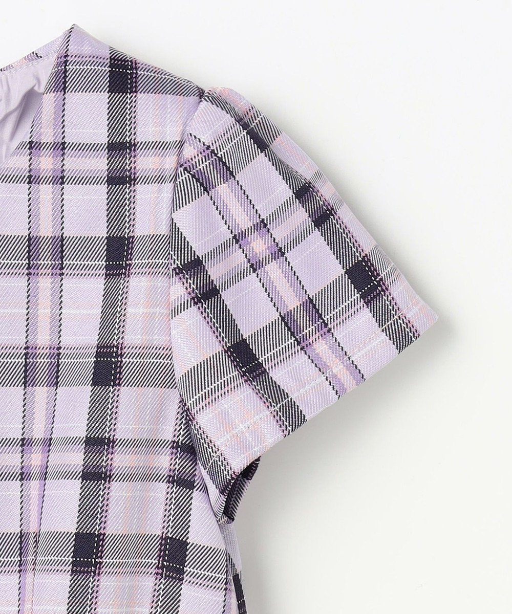 ANY KIDS 【2点セット】セーラージャケット+チェックワンピース 