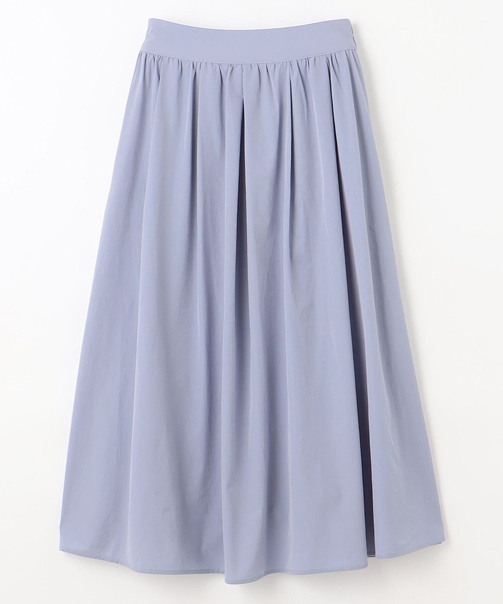 ANY 【ウエストゴム】タフタフレアスカート 