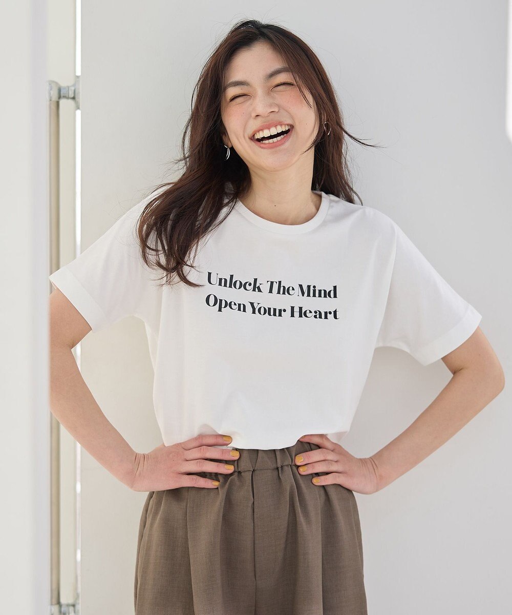 ANY オーガビッツロゴ・フォトTシャツ 