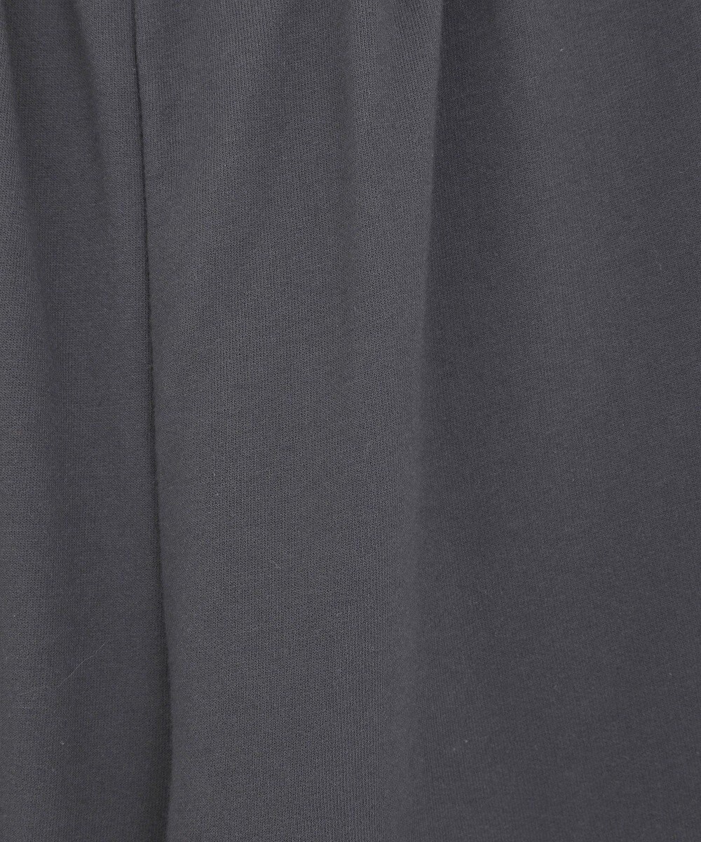 Green Parks フラワーくり抜き刺繍スウェットワイドパンツ 