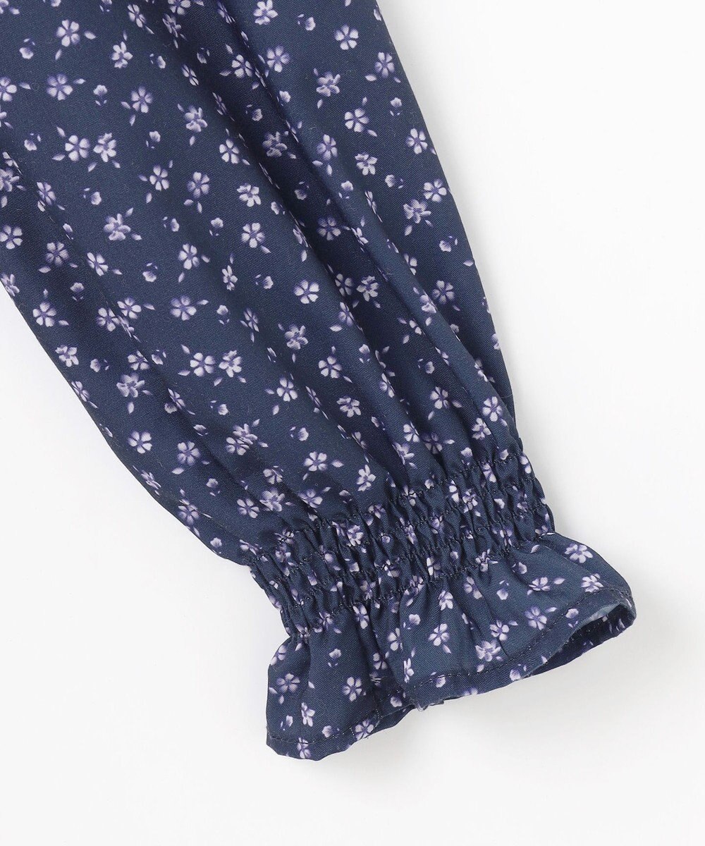 組曲 KIDS 【150-160㎝】フラワーパッチワークワンピース 