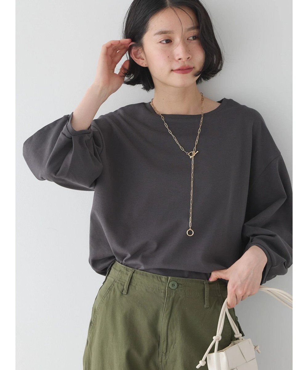 AMERICAN HOLIC ＵＶカット７分袖タックプルオーバー 