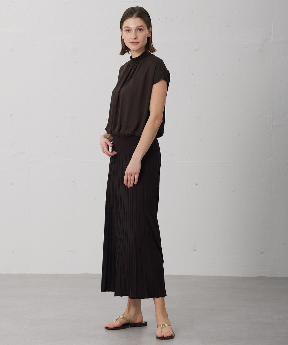 BEIGE， 【WEB限定】 MONSTERA / ニットスカート 