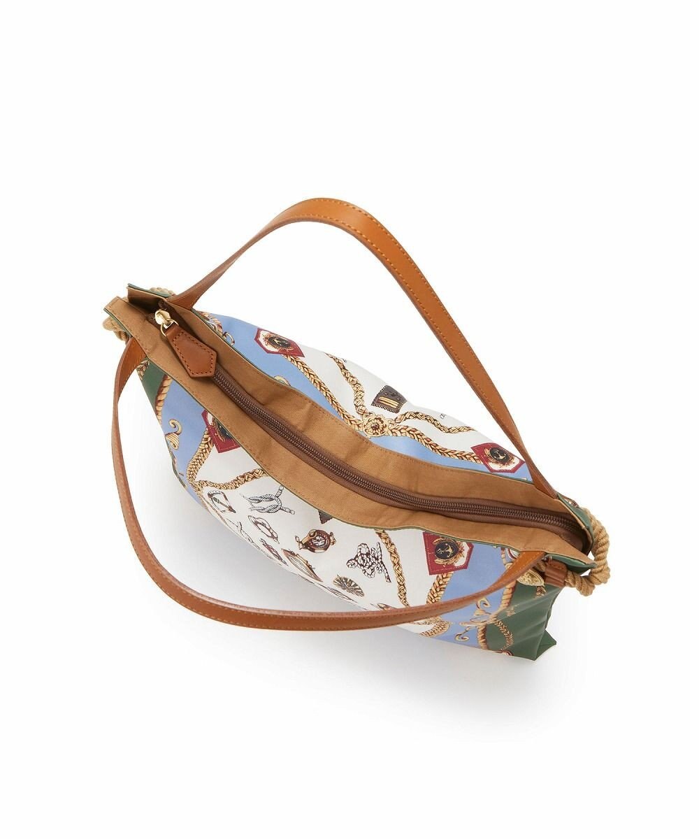 TOPKAPI 【TREASURE TOPKAPI】【アーカイブ】マイルドサテン スカーフ パネル柄 トートバッグ 2023 