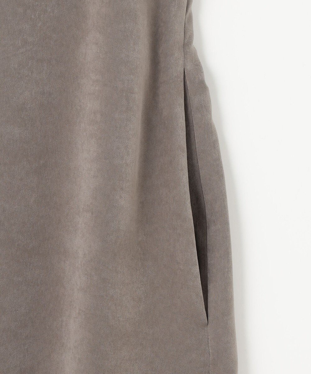 J.PRESS LADIES L 【洗える】マロンサテン キャミソール ワンピース 